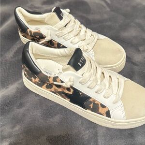 NWT Steve Madden Leopard Print Sneakers